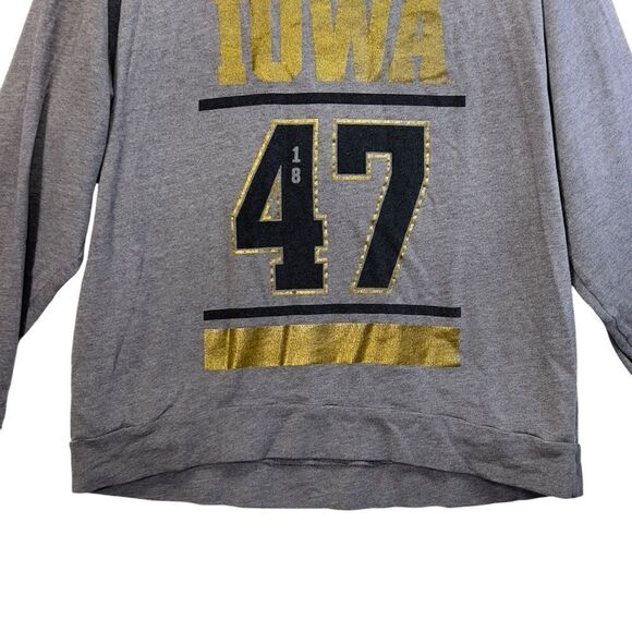 University of iowa hawkeyes PINK sweatshirt with pockets - Picture 4 of 16